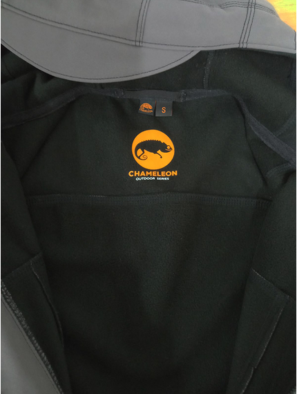 Мужская серая куртка Soft Shell софтшелл демисезонная Wolf Grey, Размер: 48-50 (M), фото 15