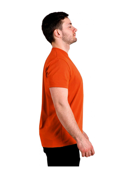 Оранжевая футболка мужская Jersey Orange, Размер: 44-46 (S), фото 4