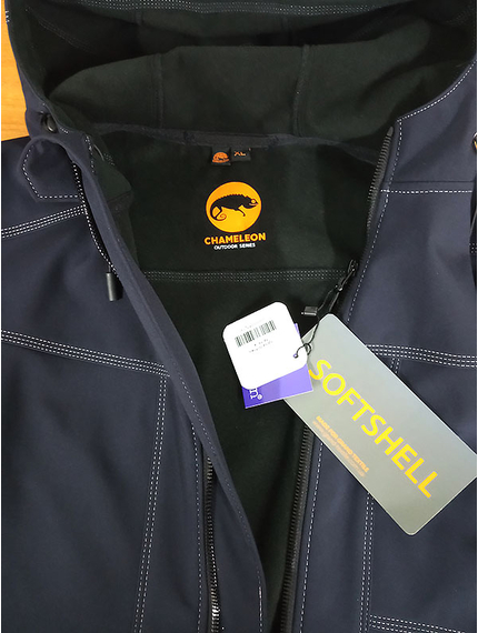 Куртка Soft Shell Wolf Navy, Розмір: 62-60 (XXL), зображення 7