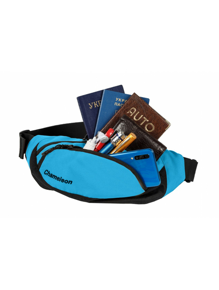 Сумка поясная Hip Bag Turquoise, фото 3