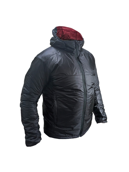 Чоловіча куртка чорна з капюшоном Dufour Black, Розмір: 62-60 (XXL), зображення 9