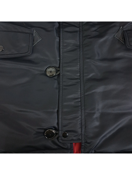 Куртка Аляска мужская зимняя Slim Fit N-3B Black, Размер: 44-46 (S), фото 23