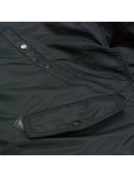 Куртка Аляска мужская зимняя Slim Fit N-3B Black, Размер: 44-46 (S), фото 13