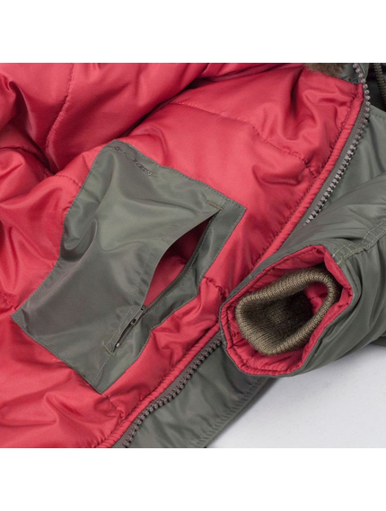 Мужская куртка Аляска Slim Fit N-3B Olive, Размер: 48-50 (M), фото 17