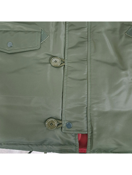 Мужская куртка Аляска Slim Fit N-3B Olive, Размер: 48-50 (M), фото 21