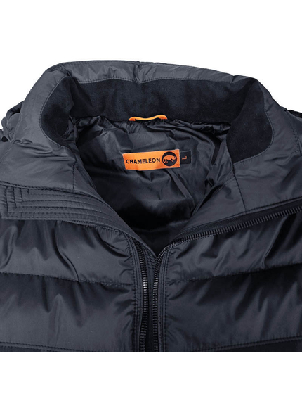 Черная стеганая куртка мужская с капюшоном Proxima Black, Размер: 44-46 (S), фото 17