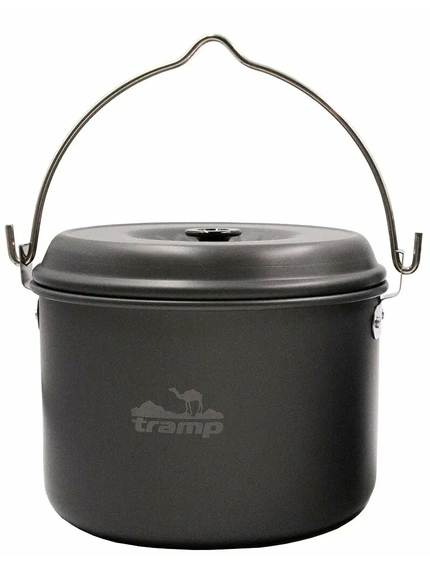 Казан Tramp анодированный с крышкой 7 л UTRC-041, фото 4