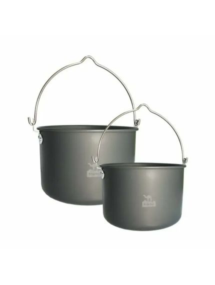 Казан Tramp анодированный с крышкой 7 л UTRC-041, фото 5