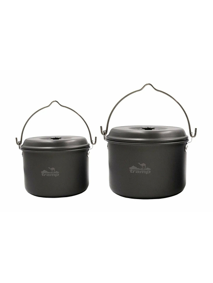 Казан Tramp анодированный с крышкой 7 л UTRC-041, фото 6