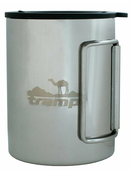 Термогорнятко Tramp зі складними ручками та поїлкою 400 мл UTRC-137 метал, зображення 5