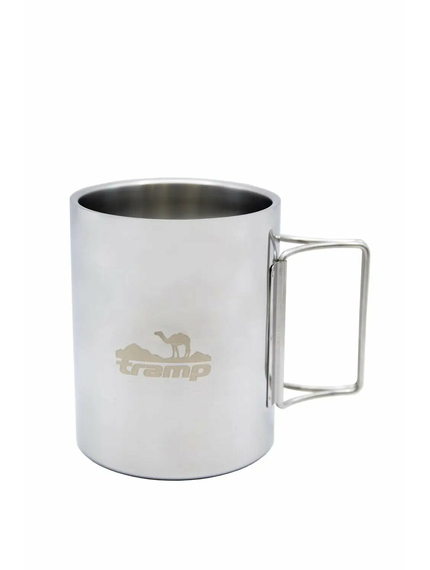 Термокружка Tramp со складными ручками и поилкой 500 мл UTRC-142 металл, фото 7