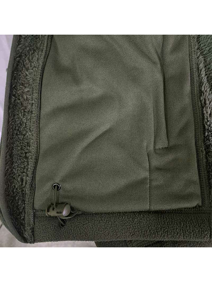Мужская флисовая куртка с капюшоном Viking Olive, Размер: 56-58 (XL), фото 13