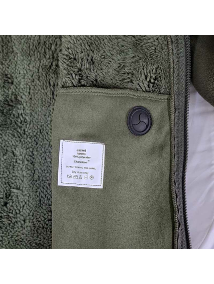 Мужская флисовая куртка с капюшоном Viking Olive, Размер: 56-58 (XL), фото 14