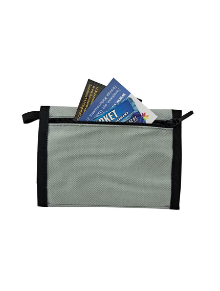 Портмоне велике Wallet light grey, зображення 3