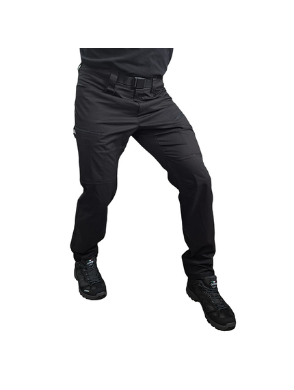 Літні тактичні штани чоловічі чорні Alpha Summer Flex, Розмір брюк: 60-62/176, зображення 8