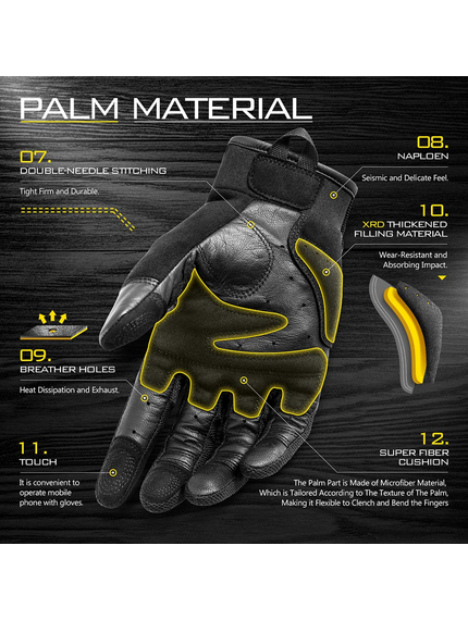 Спортивні перчатки тактичні безпалі чорні Zag-1 H half finger Black, Розмір: M, зображення 4