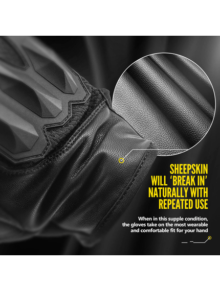 Рукавиці Zag-3 Black, Розмір: XL, зображення 5