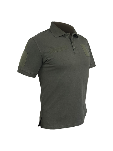 Футболка тактична Polo Olive, Розмір: 62-60 (XXL), зображення 8