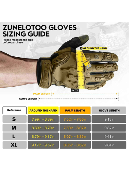 Рукавиці Zag-6 Sand, Розмір: XL, зображення 6