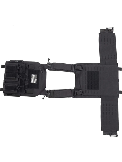 Жилет тактичний плитоноска Black, зображення 5