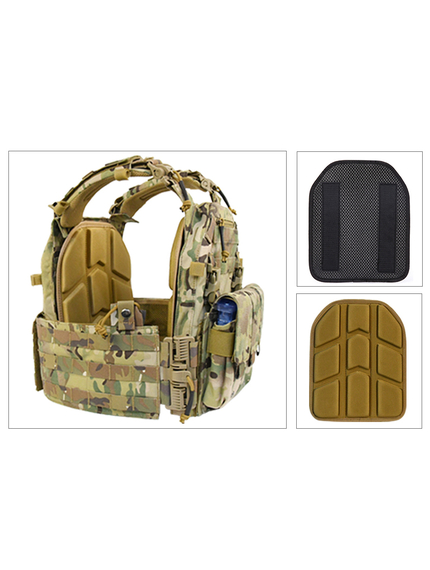 Жилет тактичний плитоноска Multicam з потрійним підсумком, зображення 12