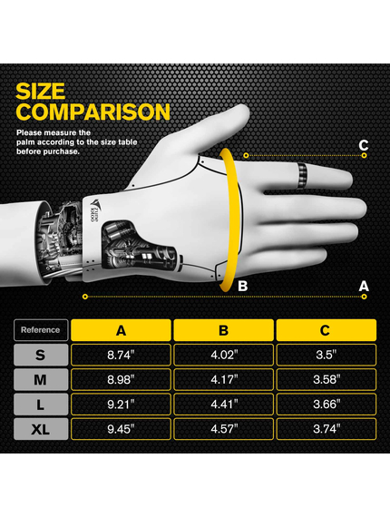 Рукавиці тактичні Zag-2 Black, Розмір: XL, зображення 11