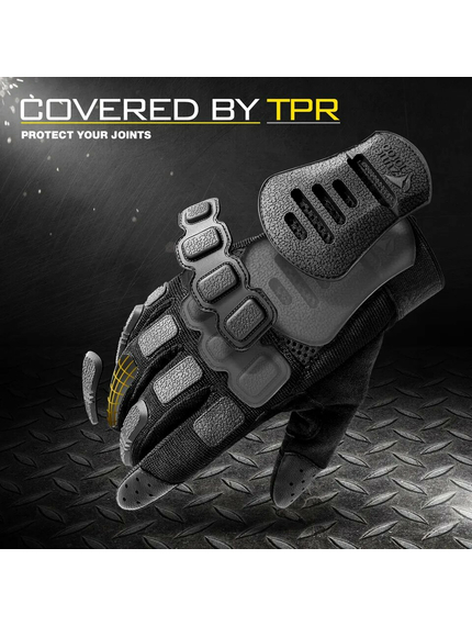 Рукавиці тактичні Zag-2 Black, Розмір: S, зображення 4