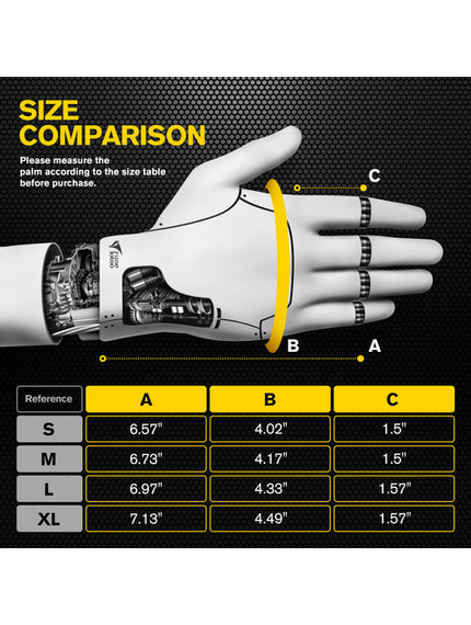 Чорні тактичні рукавиці безпалі Zag-2 half finger Black, Розмір: M, зображення 7