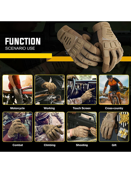 Рукавиці тактичні Zag-2 Sand, Розмір: XL, зображення 6