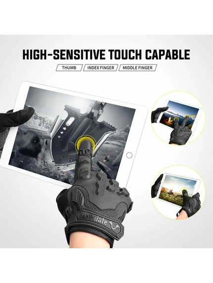 Рукавиці тактичні Zag-6 Black, Розмір: L, зображення 5