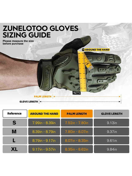 Військові тактичні рукавиці олива Zag-6 Olive, Розмір: XL, зображення 6