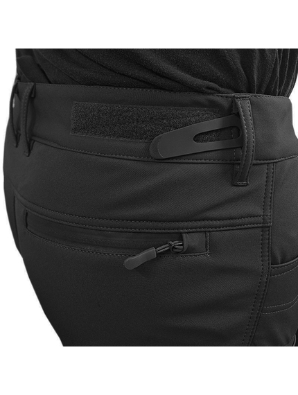 Мужские брюки черные Soft Shell Spartan Black, Размер брюк / рост: 44-46/176, фото 11