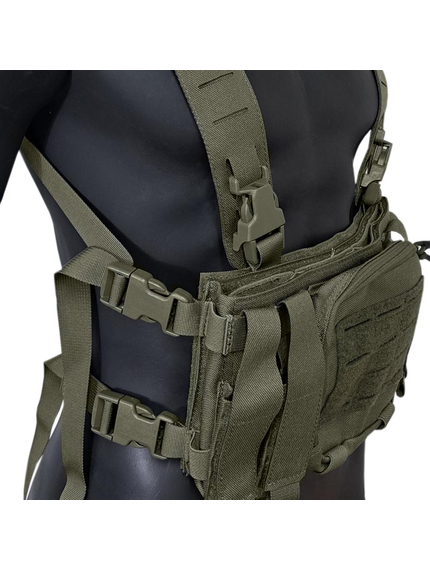 Жилет тактичний нагрудний Olive, зображення 5