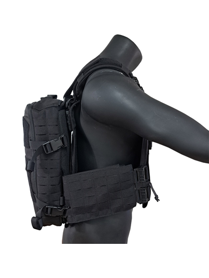 Жилет тактичний плитоноска Black, зображення 10