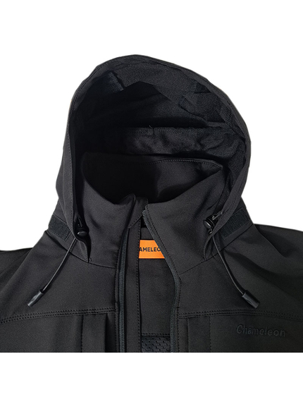 Мужская куртка-ветровка с капюшоном Breeze Gen 2 Black, Размер: 44-46 (S), фото 9