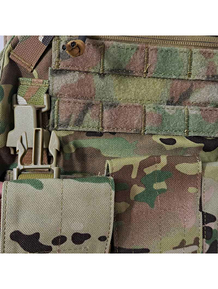 Жилет тактичний плитоноска Multicam з потрійним підсумком, зображення 17