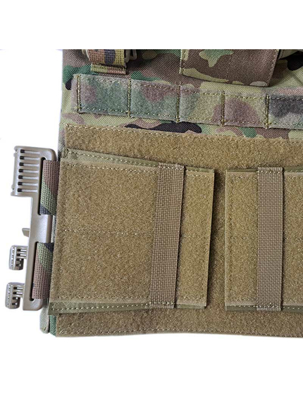 Жилет тактичний плитоноска Multicam з потрійним підсумком, зображення 20