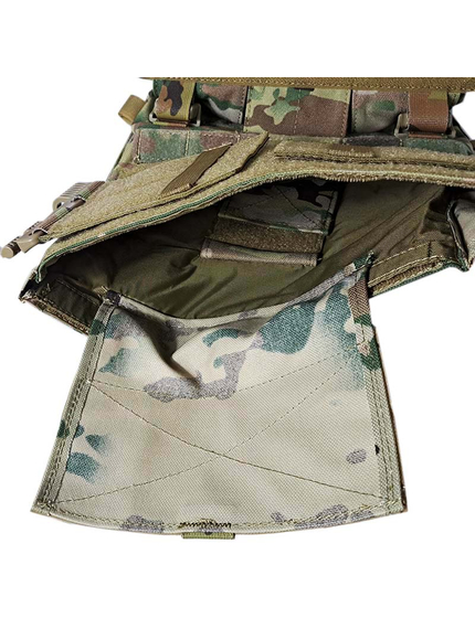 Жилет тактичний плитоноска Multicam з потрійним підсумком, зображення 22