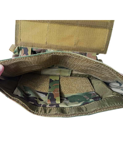 Жилет тактичний плитоноска Multicam з потрійним підсумком, зображення 23