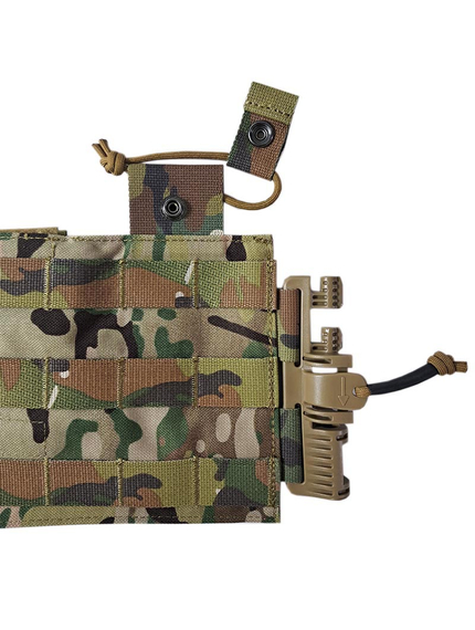 Жилет тактичний плитоноска Multicam з потрійним підсумком, зображення 32