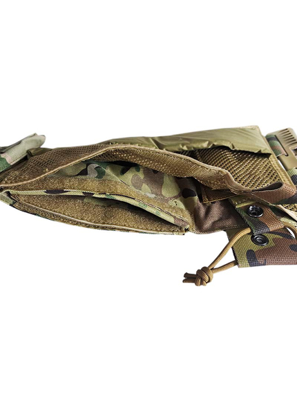 Жилет тактичний плитоноска Multicam з потрійним підсумком, зображення 34