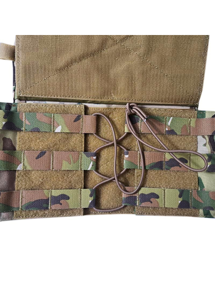 Жилет тактичний плитоноска Multicam з потрійним підсумком, зображення 21