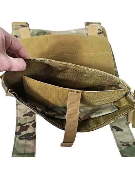 Жилет тактический плитоноска 34L Multicam, фото 20