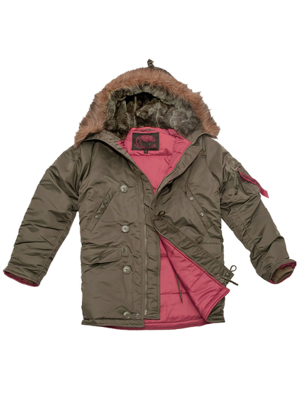 Куртка Аляска зимняя Slim Fit N-3B Tundra, Размер: 44-46 (S), фото 12
