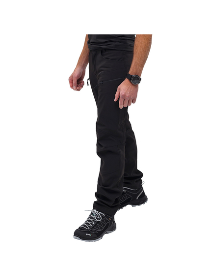 Мужские брюки черные Soft Shell Spartan Black, Размер брюк / рост: 44-46/176, фото 3