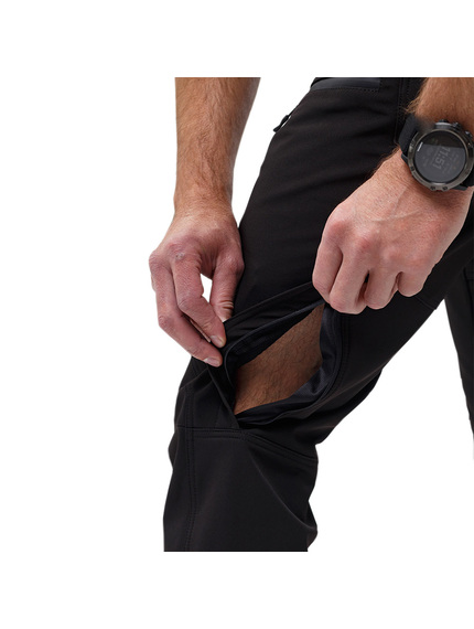 Чоловічі штани чорні Soft Shell Spartan Black, Розмір брюк: 48-50/176, зображення 8