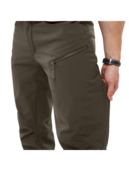 Тактичні штани софтшелл чоловічі олива Soft Shell Spartan Olive, Розмір брюк: 56-58/194, зображення 8