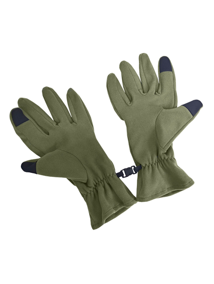 Рукавички флісові Бістрейч Olive, зображення 6
