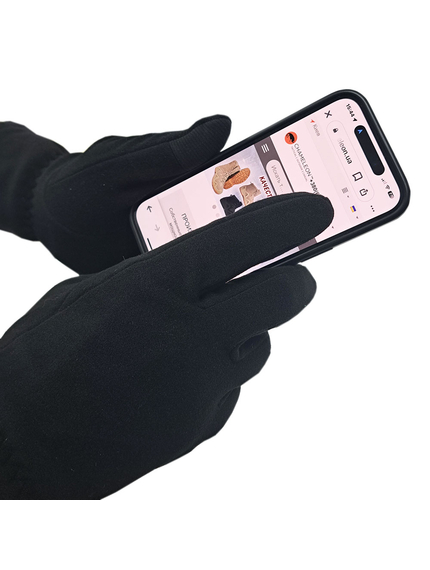 Рукавички флісові Бістрейч Black, зображення 6