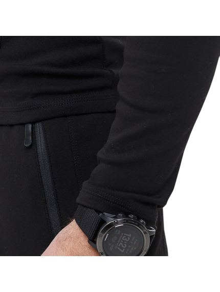 Спортивна кофта чоловіча чорна бавовна Sporter Gen 3 Black, Розмір: 48-50 (M), зображення 8